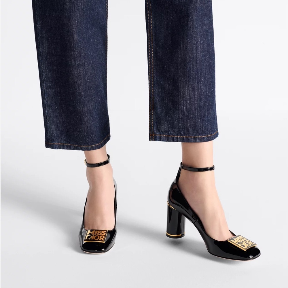 Dior J’Adior/Miss Dior Black Pumps 39 BNWT